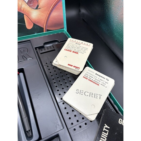 Lie Detector Board Game 1987 Pressman Scientific Crime Solving Mattel Vintage - Picture 9 of 9